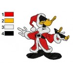 Looney Tunes Daffy Duck 03 Embroidery Design